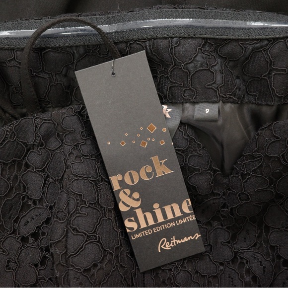 Reitmans Rock & Shine Black Jumpsuit Size US 9 (Women’s) - Picture 8 of 10